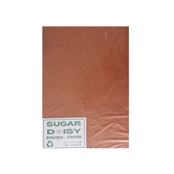Sugar Daisy Enviro Paper-Sugar Paper-A3-110gsm-100sheets-Green