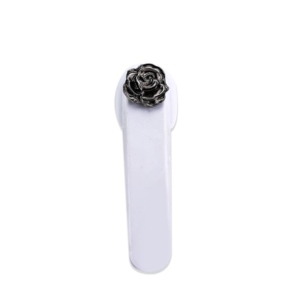 Door Wedge - Rose - Rubber - White
