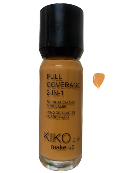 Kiko Girl 2 in 1 Full Coverage Foundation &amp; Concealer