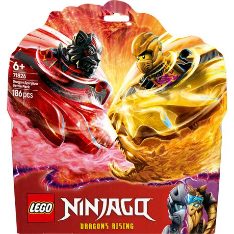 LEGO® NINJAGO® Dragon Spinjitzu Battle Pack Action Toy Set 71826 Image