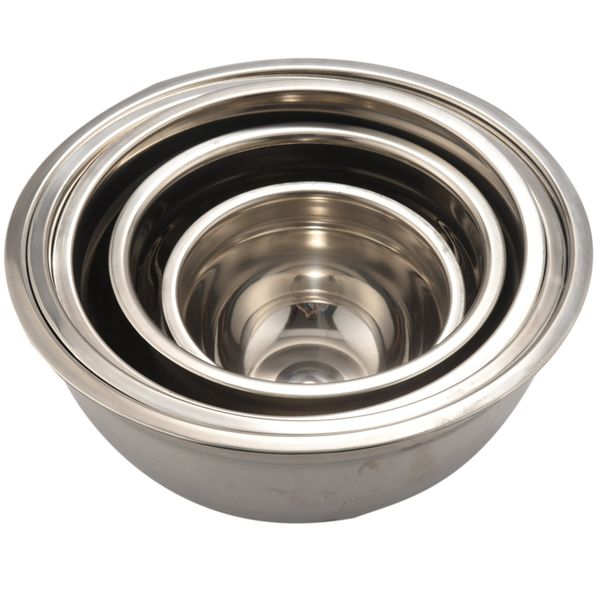 Stainless Steel Mixing Bowl (Set Of 5) Fruit Salad Bowl Set Kitchen