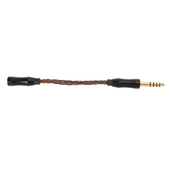 Headphone Adapter Cable 3.5mm Stereo Female to 4.4mm Balanced Male Cable