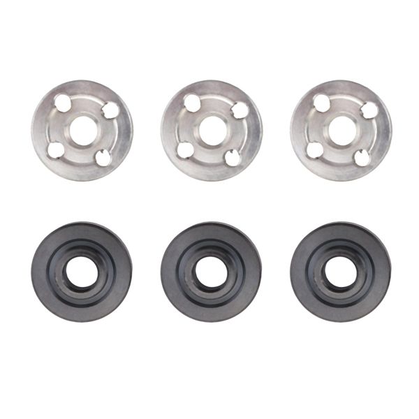 6Pcs Lock Nuts for 9523 Nut Inner Outer Kit -Toothless,Toothed
