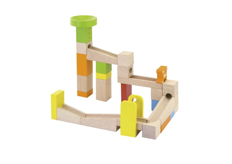 Wooden Marble Run