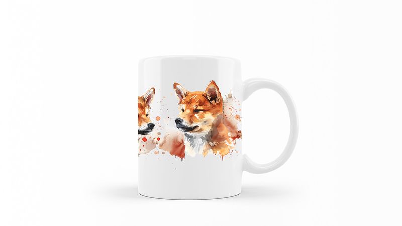 Shiba-Inu Printed Coffee Mug