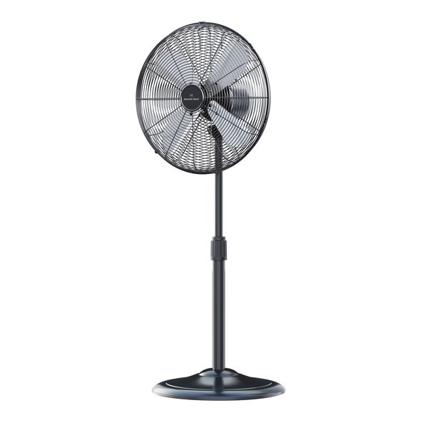 Bennett Read 40cm Steel Pedestal Fan - Black