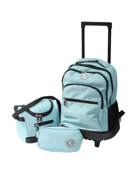 Durable Large Capacity School Bag Set - Bag, Lunch Bag and Pencil Case
