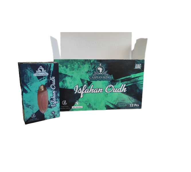 Oud Perfume Roll-on 6ml - Isfahan Oudh - 12 Pack