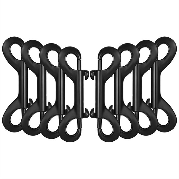 Multipurpose Zinc Alloy Double Ended Snap Hooks for Pet Leashes