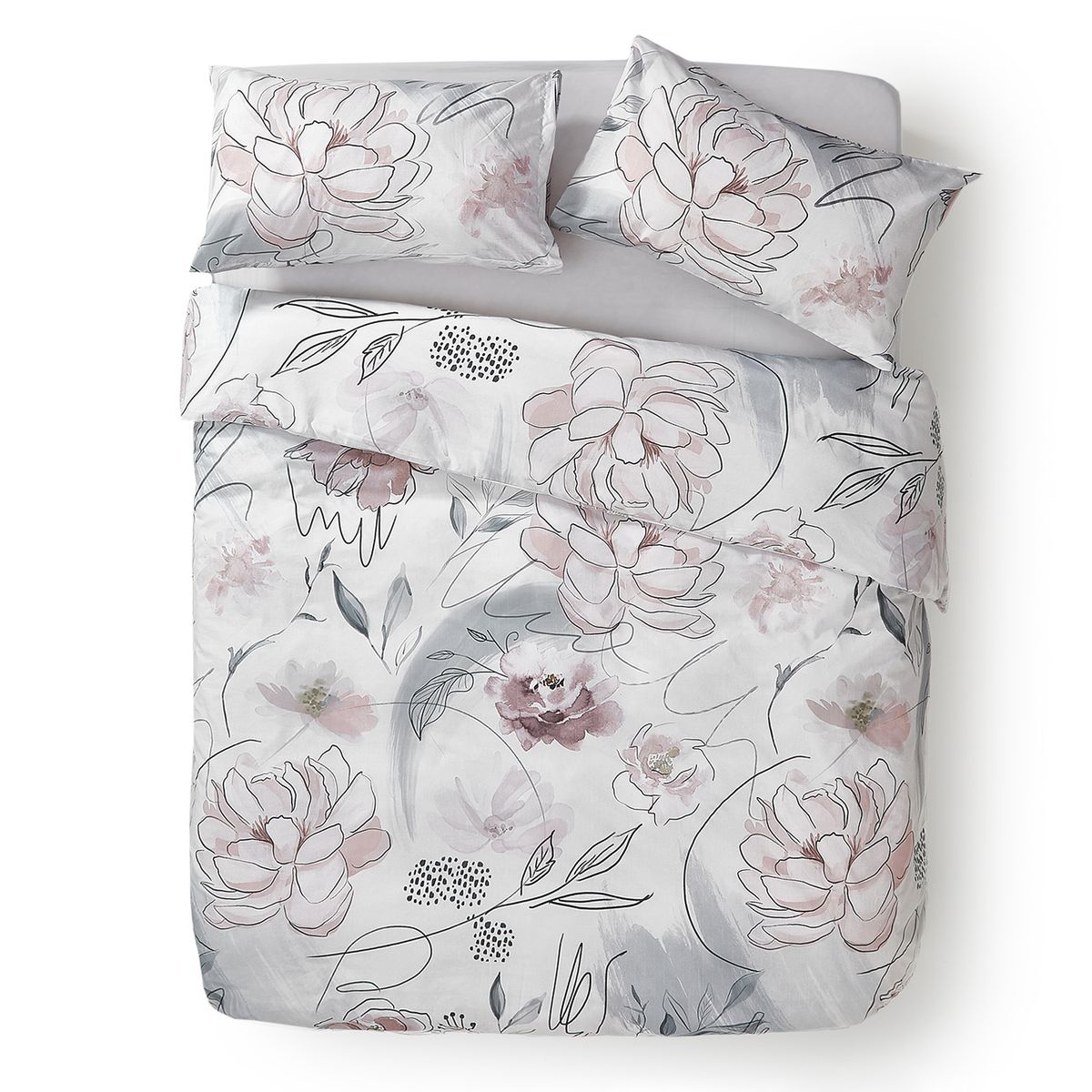 George & Mason Floral Scribble Duvet Set | Shop Today. Get it Tomorrow ...