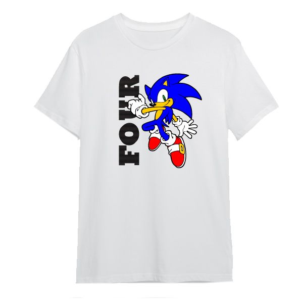 Sonic - Hedgehog - Fourth - Birthday - T-Shirt - 4-5 Years | Buy Online ...