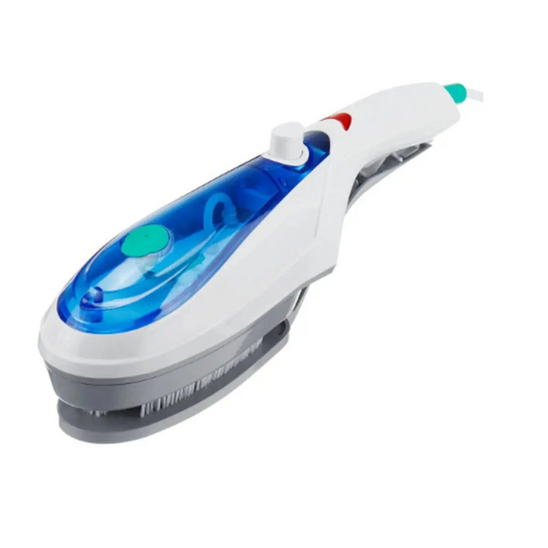 Portable Electric Handheld Steamer Brush Iron-Blue
