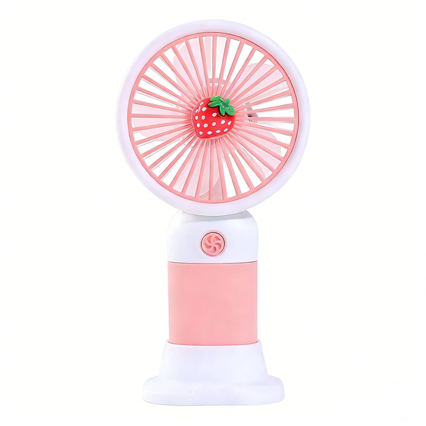 Handheld USB Fan - Cute Designs | Quiet | Desk/Travel Use