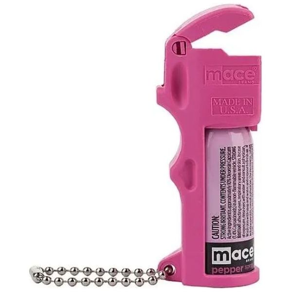 Mace Pocket Pepper Spray 12ml Pink Keychain Self Defense Weapon