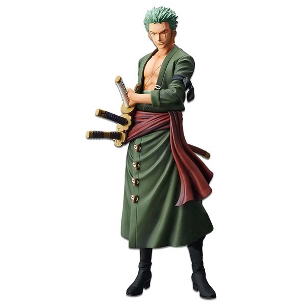 One Piece Roronoa Zoro Highly Detailed Time Skip 28cm Anime Figure