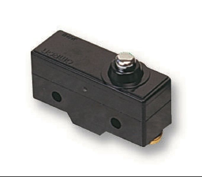 Omron (D2F) Microswitch, Snap Action, Plunger