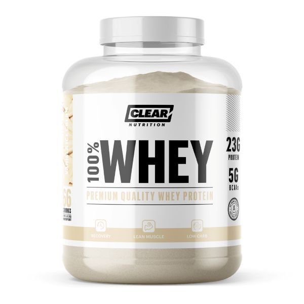 Clear Nutrition 100% Whey 2Kg - Vanilla Ice Cream