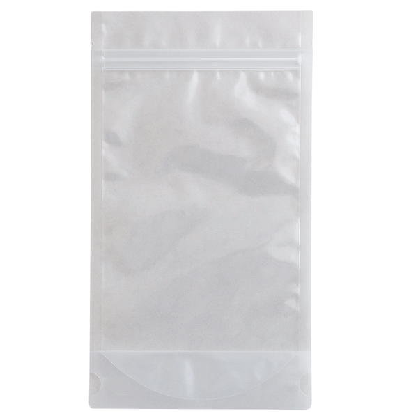 Stand Up Clear Heat Seal Bags 21x35cm- Pack of 100