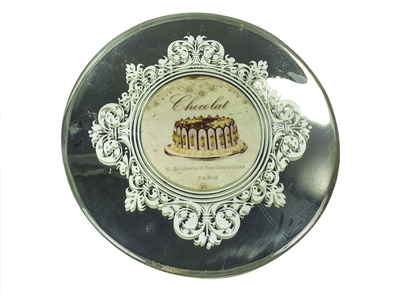 Baytiques - Round Chocolate Plate 18cm