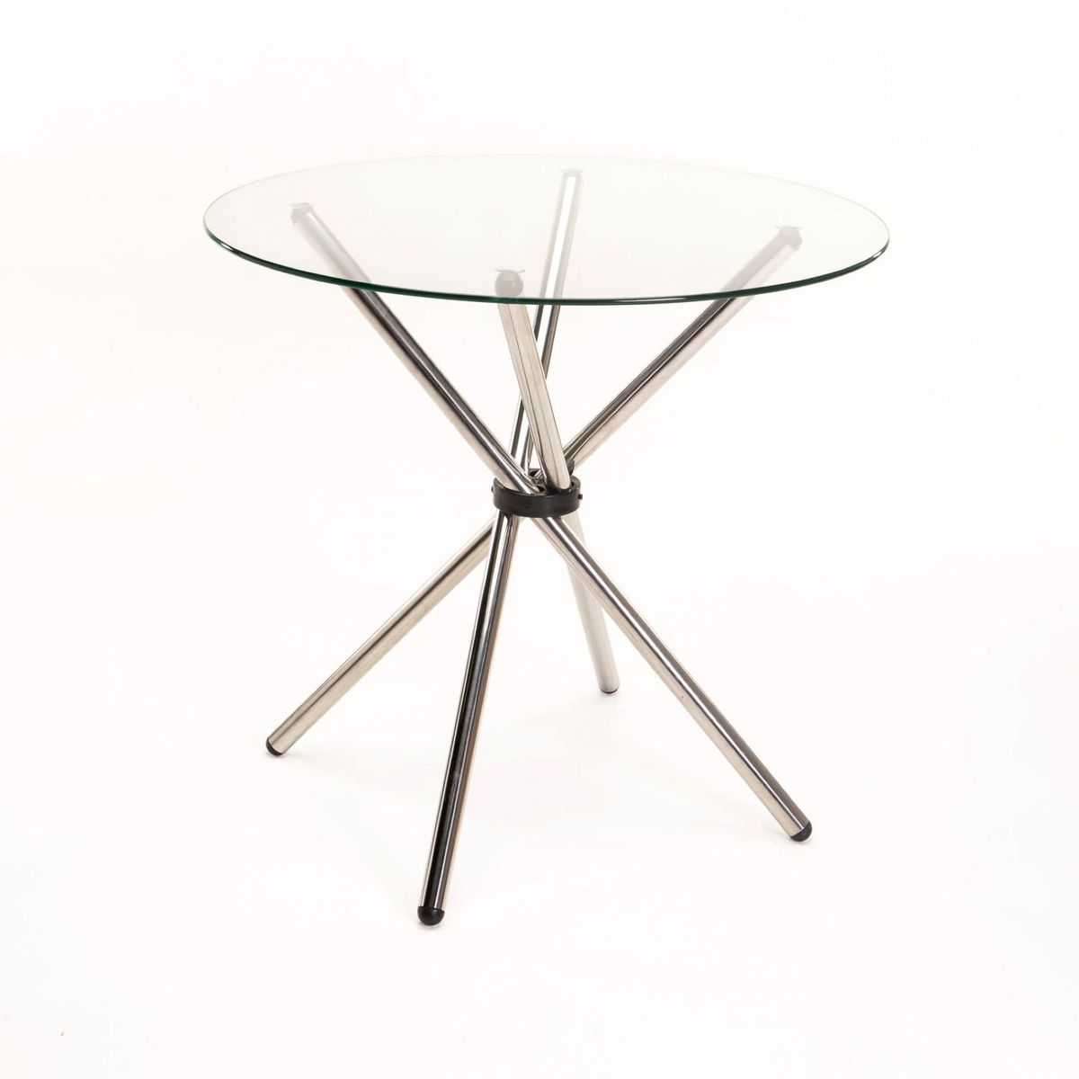 Coty 80cm Round Glass Top Dining Table - 4 Seater | Shop Today. Get it
