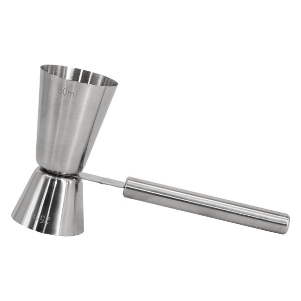 Bar Butler Double Tot Measure 25/50Ml With Handle Stainless Steel