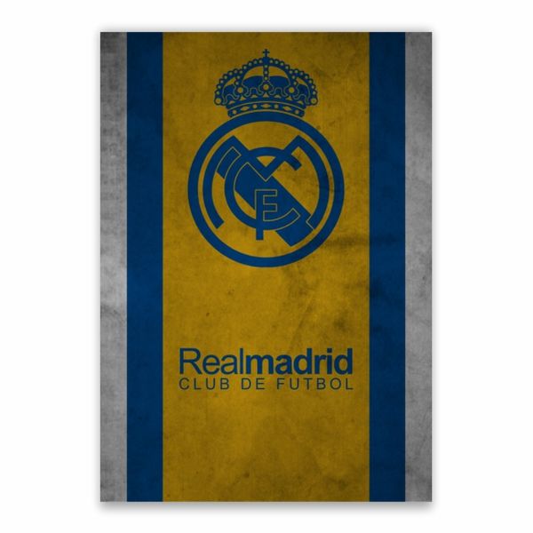 Real Madrid Logo in Spanish Poster - A1