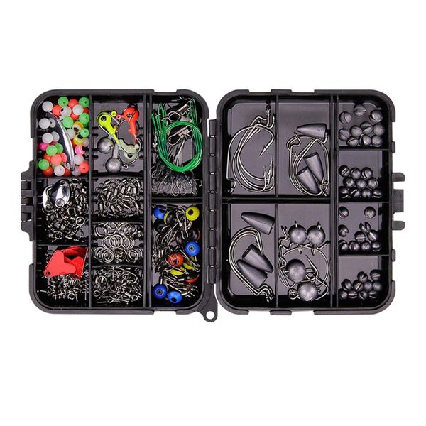 257 Piece Fishing Accessories Kit With Portable Travel Storage Box