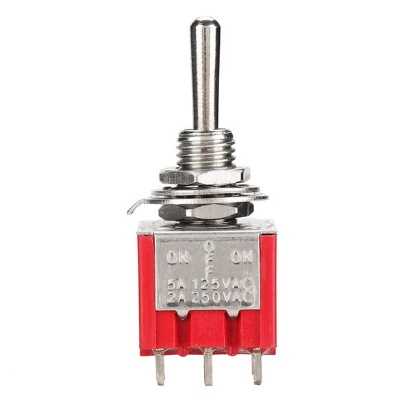 Min 3PDT Toggle Switch 3 Position On Off On