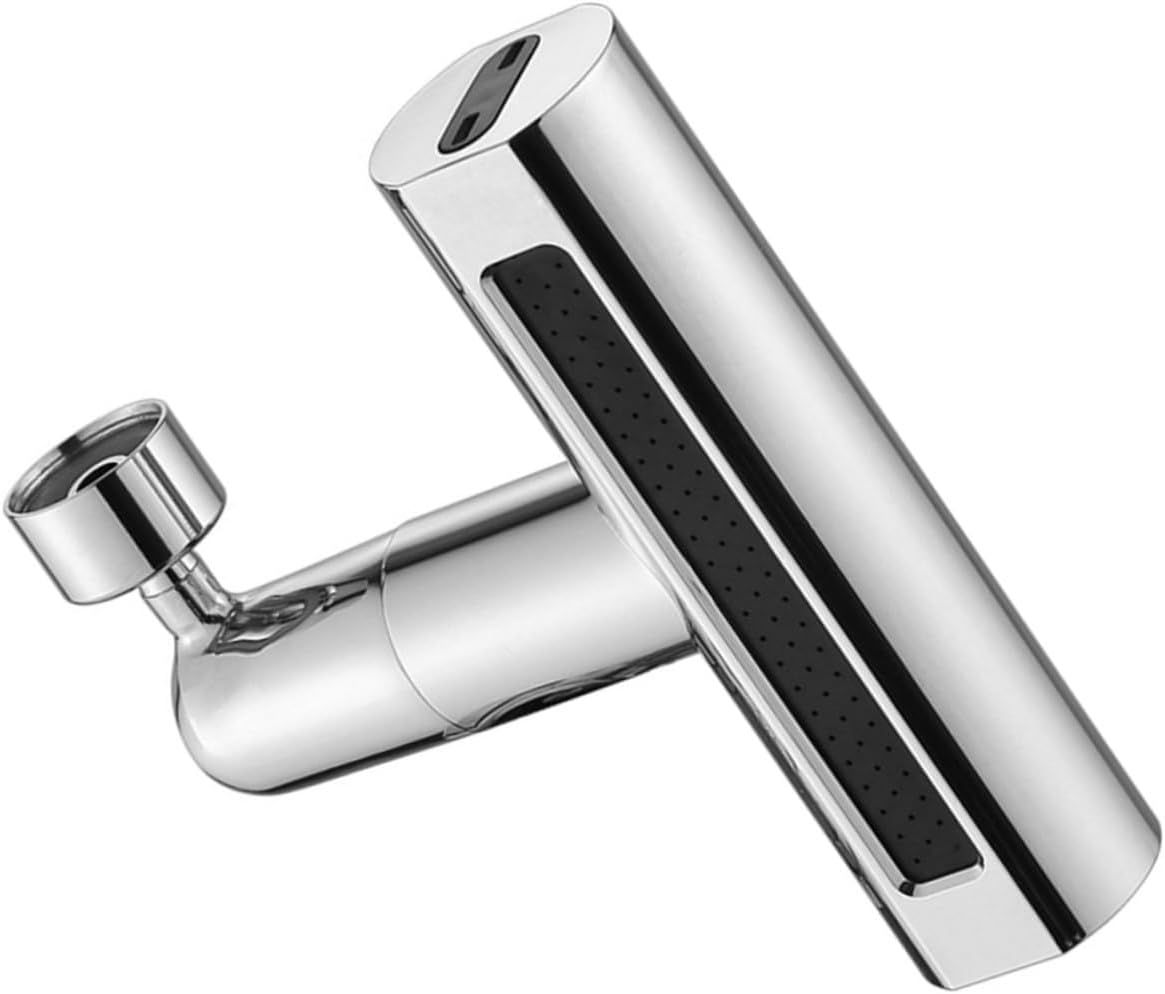 3 Way Waterfall Sprayer for Kitchen Faucet, Kitchen Sink Extension, Silver