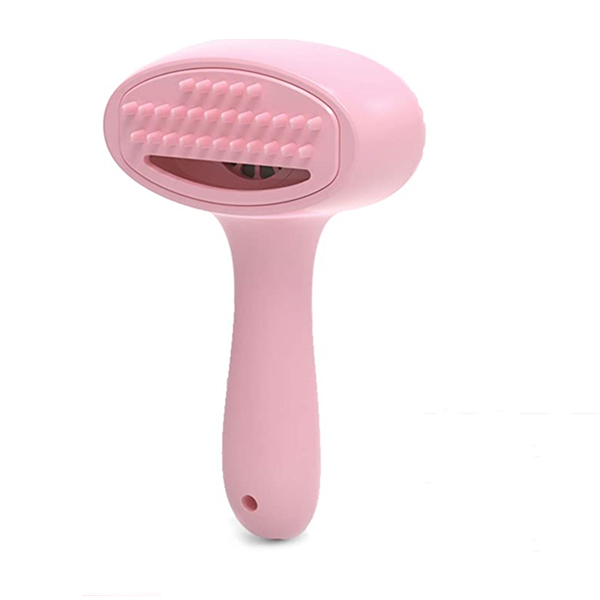 Electric Hair Collecting Comb For Pets-Pink