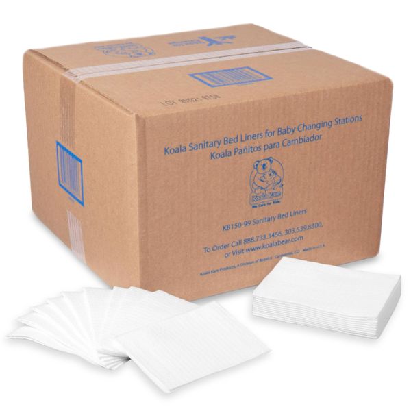 Koala Kare - Changing Station Liners - 3Ply - 500 Liners