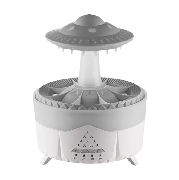 LED Night Light Rain Drop Air Mist Humidifier
