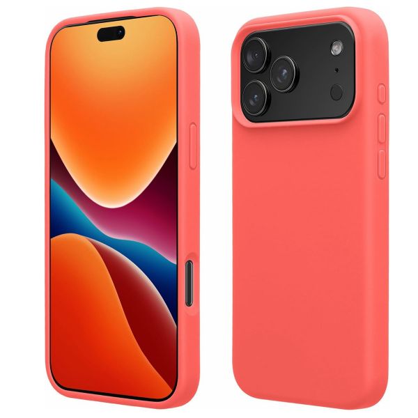 Cell N Tech Durable Silicone Case-Compatible iPhone 17 Pro Max-Sleek Design