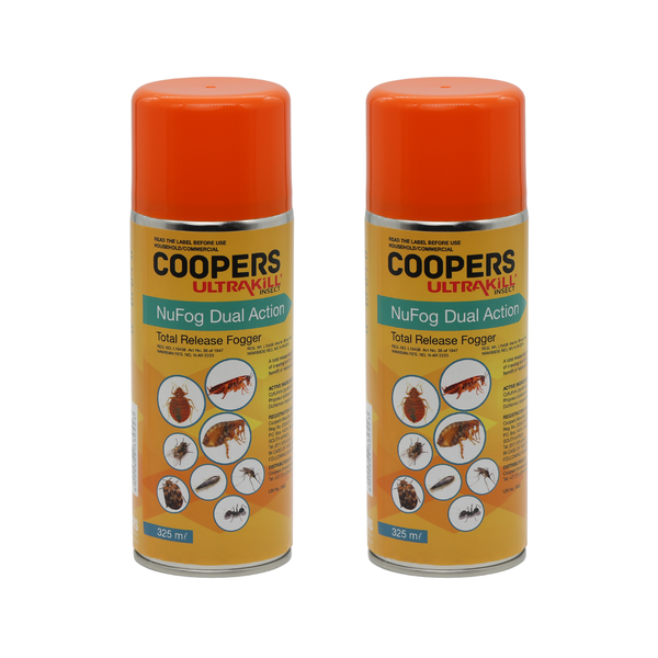 Coopers NuFog Cockroach &amp; Insect Killer - 2 Pack