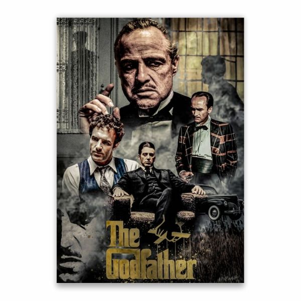 The Godfather Movie Collage Poster - A1