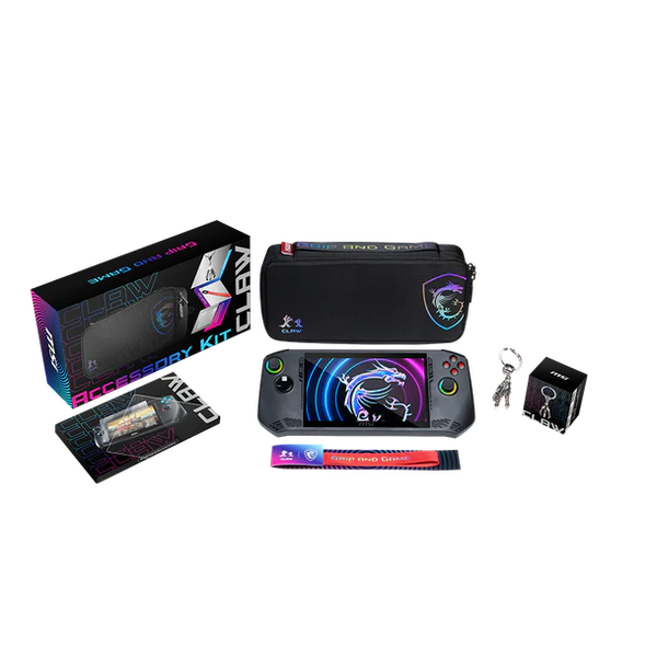 MSI Claw (Portable Gaming Computer) 512GB 120Hz + MSI Claw Accessory Kit
