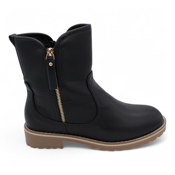 TTP Fashion Lady's Dual Side Zipper Ankle Boots B501