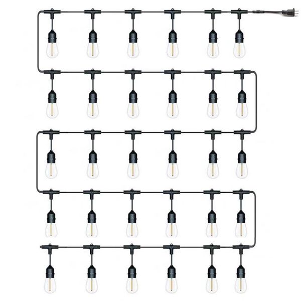 30 light 15 meter LED string outdoor garden decorative light waterproof