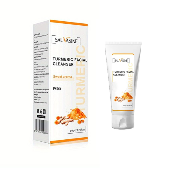 Turmeric Facial Cleanser Sweet Aroma Brightens Dark Spots And Wrinkles