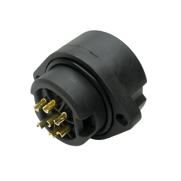 CA6GD-E Circular Connector RD24 7-Pole Female Panel Mount IP67