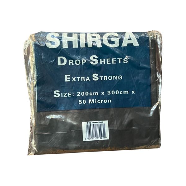 Shirga Drop Sheets - Black