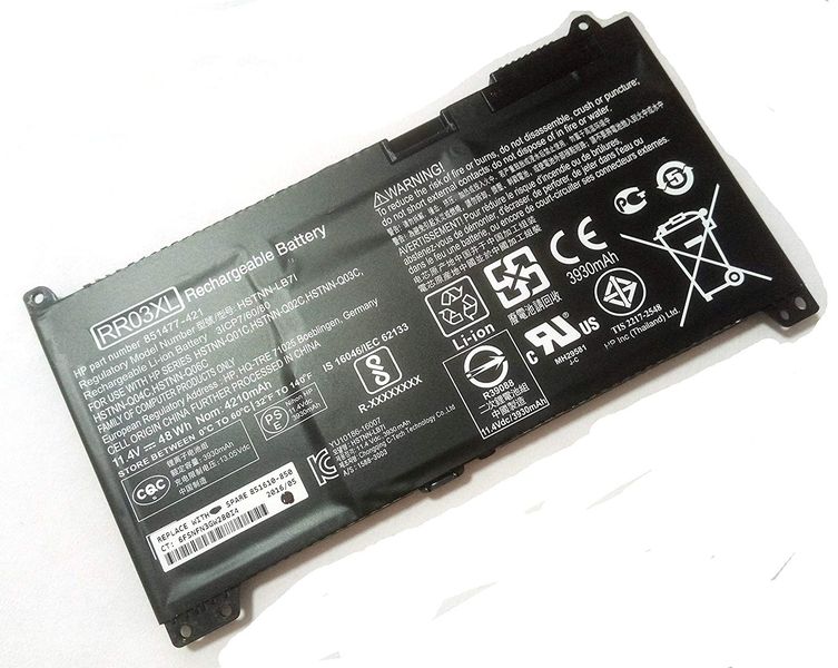 Replacement battery for HP ProBook 430 G4 440 G4 450 G4 (RR03XL)