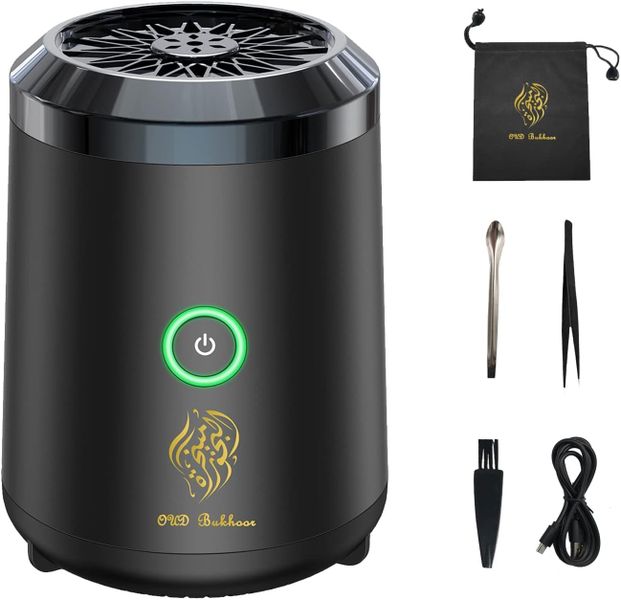 Rechargeable Electric Bakhoor &amp; Incense Oud Burner - Aromatherapy