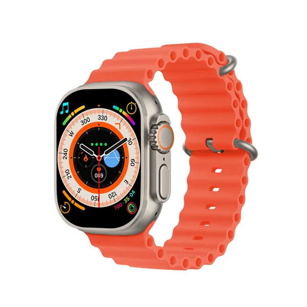 Orange Fitness Tracker Smart Watch