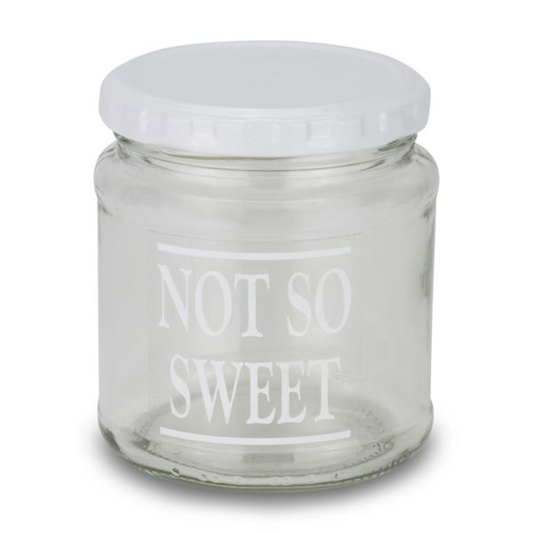 Jar - Not So Sweet - Transparent - Glass - 291ml