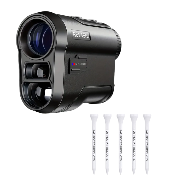 Revasri Nk-1000 Golf Rangefinder Black With 5 Lo image