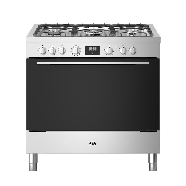 AEG 90cm Stainless Steel Freestanding Gas/Electric Cooker