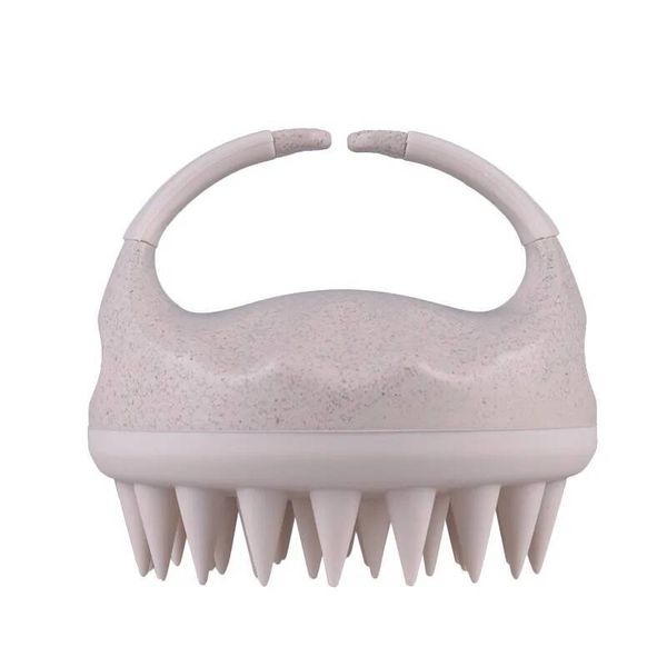 Hair Massager Soft Silicone Massage Shampoo Brush Clean Bath Comb Scalp