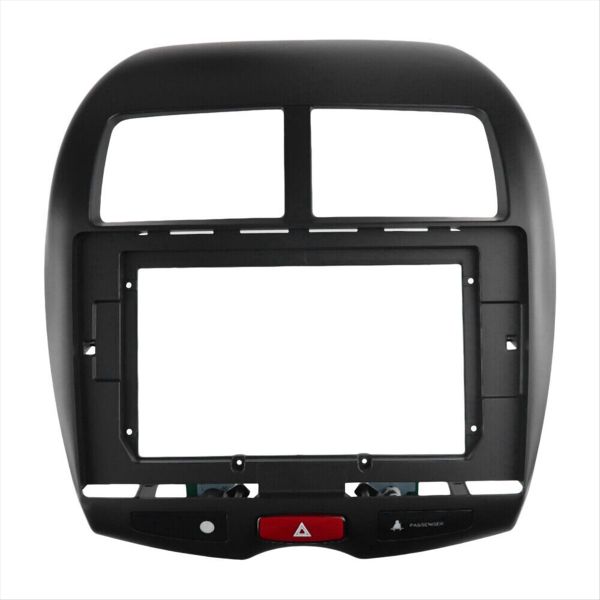 Car Stereo Radio Fascia Trim 10.1 Inch Frame Compatible with Mitsubishi