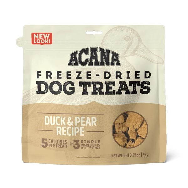 Acana Freeze Dry Dog Treats - Duck and Pear